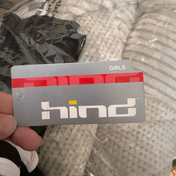 NWT Hind Girls' Black and White Set - Picture 6 of 6